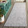 Geometric Gray/Wheat/Blue Indoor/Outdoor Area Rug