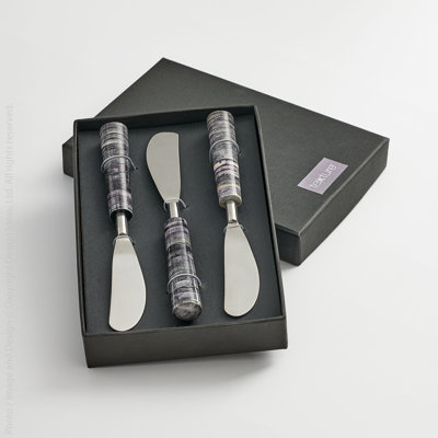 3 Piece Stainless Steel Spreader Set