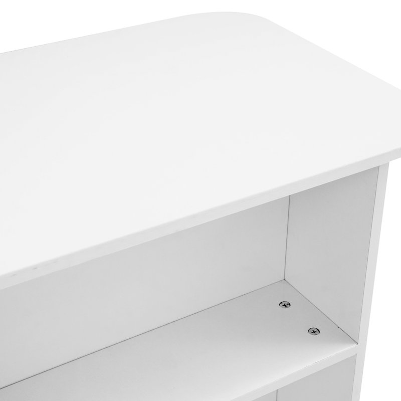 Modern Reception Desk, Reception Counter, Modern Reception Desk With Lockable Drawer