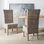 Chaise d'appoint en osier Parkstone