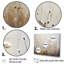 Beige, Wildflowers brise - Art mural fleurs sauvages-860039187-860039181