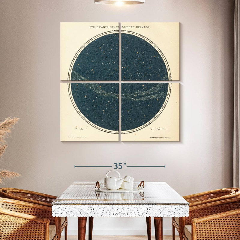 Oberle Celestial Sphere North, 45'' H x 45'' W