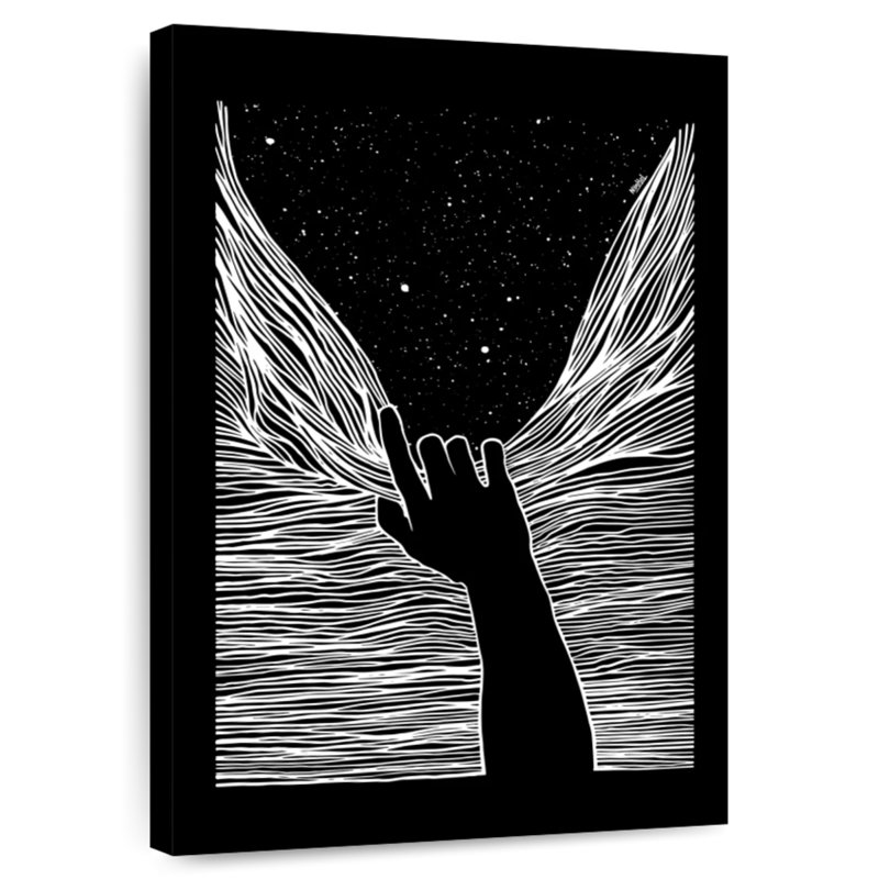 Oberle par la fenêtre, H 24 po x l 16 po