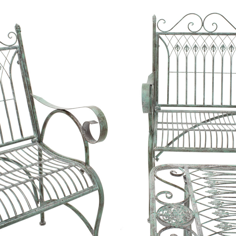 Aveley 4 Piece Sofa Seating Group, Antique Green