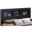 Lit de rangement élégant avec un design moderne et un rangement spacieux, parfait pour les chambres élégantes et fonctionnelles.