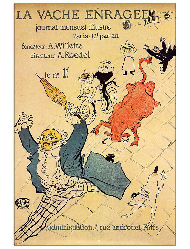 Henri De Toulouse-Lautrec - Wrapped Canvas Print, 90cm H x 60cm W x 1.8cm D