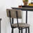 Rieves 2 - Person Four Leg Dining Set-482587537-482587536