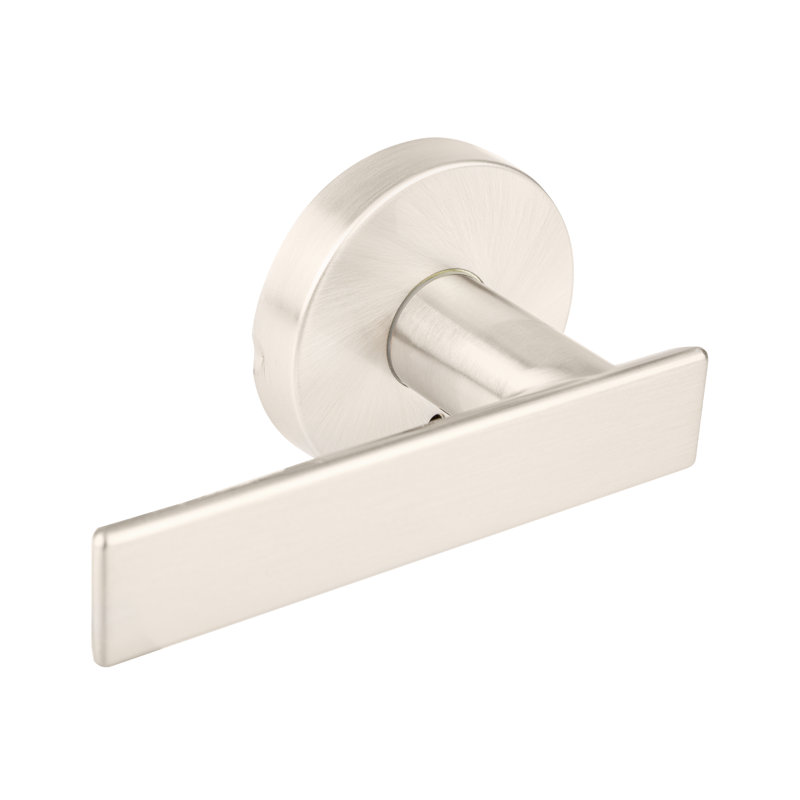 Flat Privacy Door Lever with Round Rosette