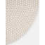 Round Solid Colour Wool Hand Woven Area Rug-28243827