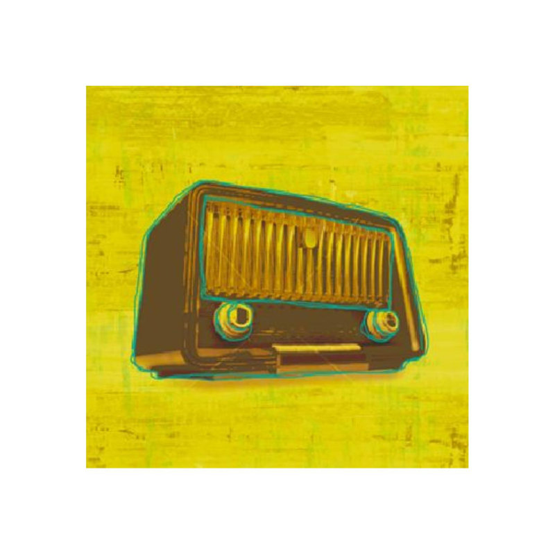Digital Deco II Print by Sofia Fox, 12" H x 12" W, Outdoor