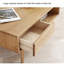 Table basse moderne simple en bois massif-106443212