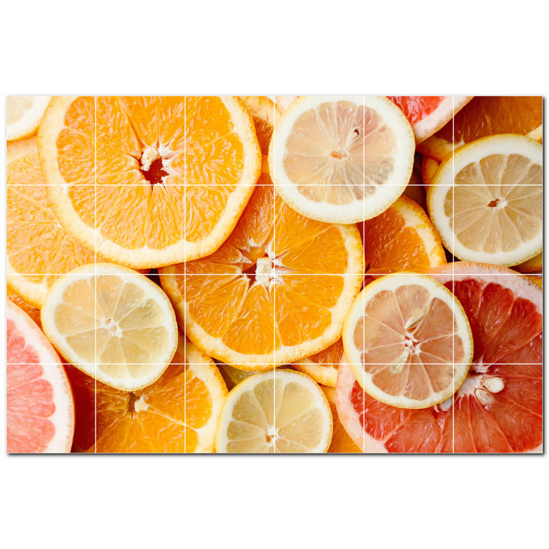 Photo de fruits 4,25 x 4,25