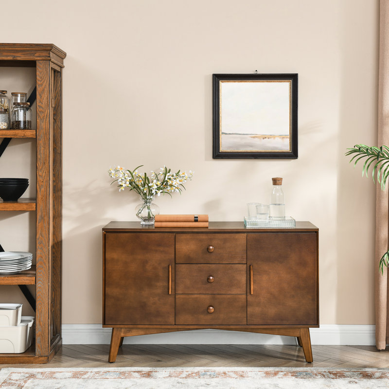 Buffet 47,3 po Mid Century Modern