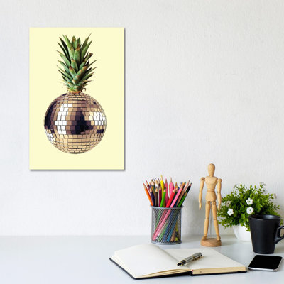 Ananas Party by Kiki C Landon - Wrapped Canvas Print