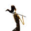 Statue violin player féminin Ravello