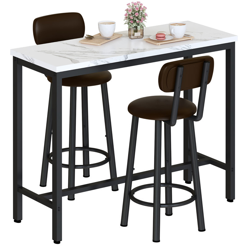 Trexton 2 - Person Four Leg Dining Set