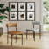 Dahlia Upholstered Counter Stool with Metal Frame