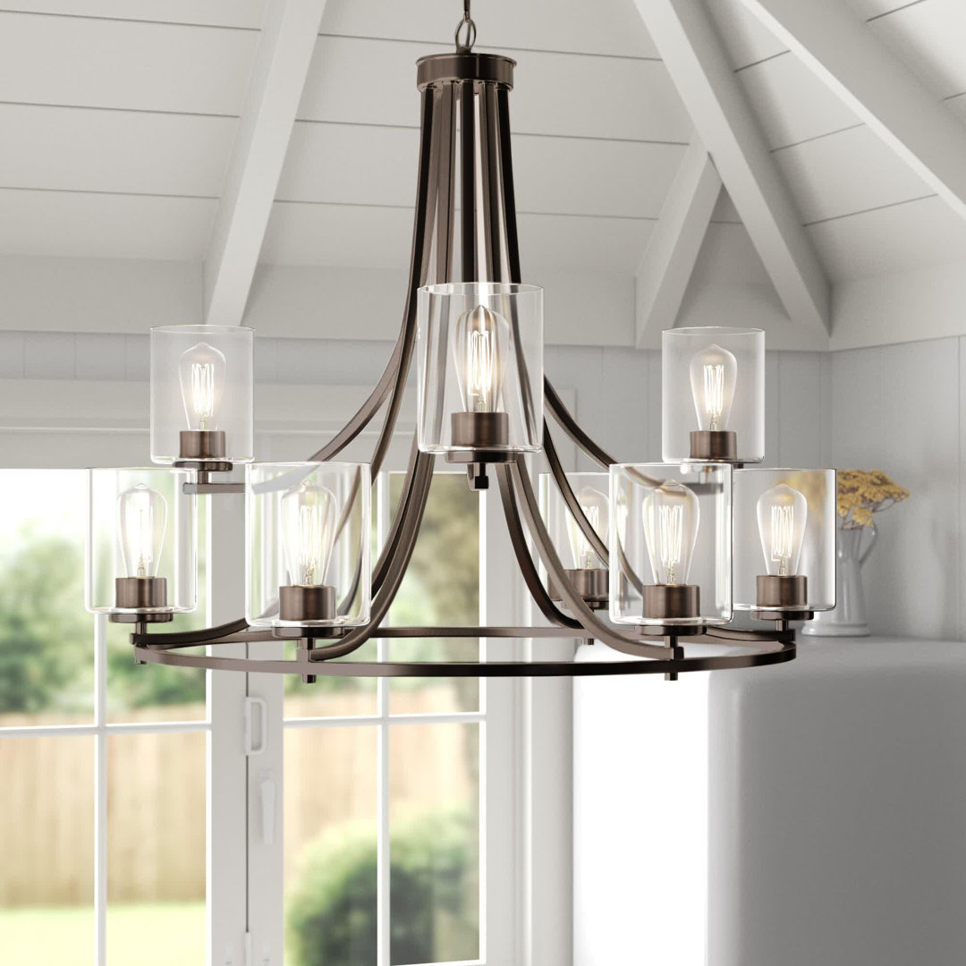 Raelyn 9 - Light Shaded Classic Chandelier Sand & Stable™ 
