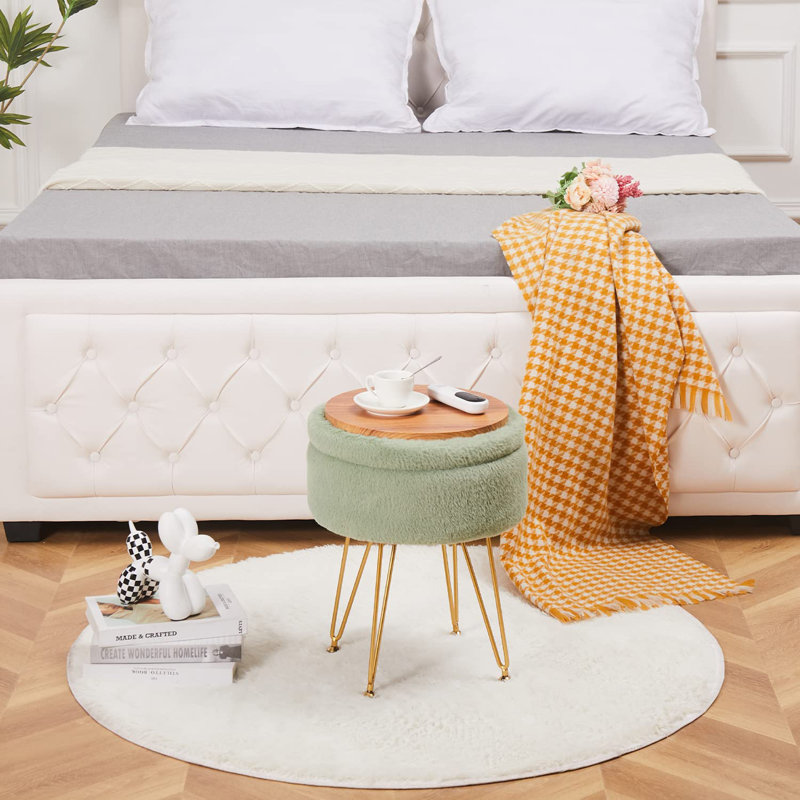 Fauteuil de coiffeuse, Vert