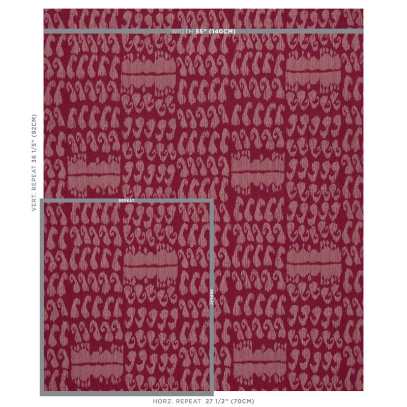 Nallamala Fabric Fabric, Garnet