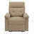 Bassanio Chenille Fabric Manual Recliner-1554222534