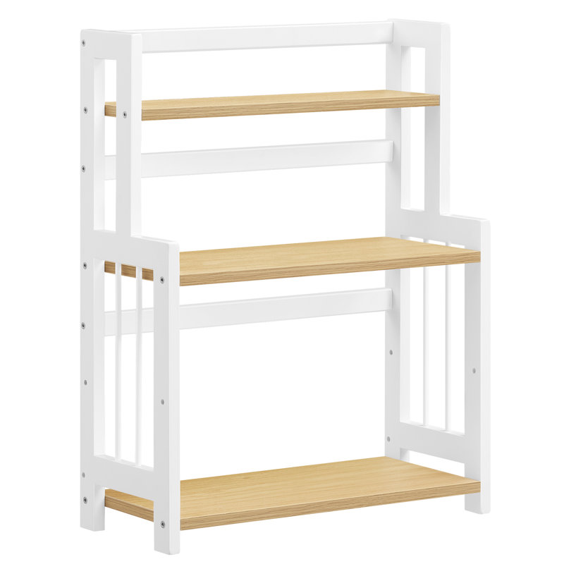 Freestanding Spice Rack, White/Natural