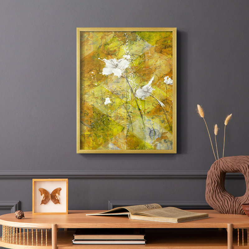 Beauté au milieu du chaos, reproduction encadrée - bois massif, H 14 po x l 11 po