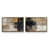 Polished Gold Floater Framed