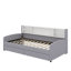 Lit plateforme simple tapissier avec tiroirs-359215003