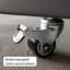 Table basse de rangement mobile en ardoise pour petit appartement-666709383-666709381