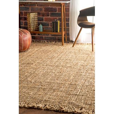 SAMPLE - Elana Hand-Woven Brown Area Rug