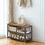 6 Pair Shoe Storage Bench