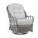 Everglade Upholstered Swivel Glider Armchair