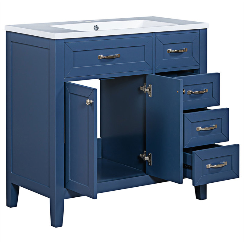 Meuble-lavabo simple avec plateau 35,98 po Nyja