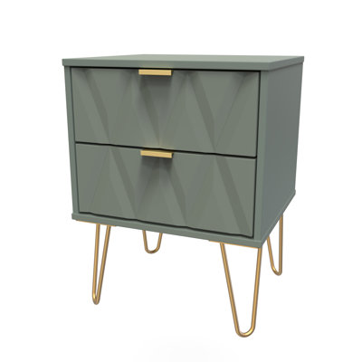 Benisch 45cm W Manufactured Wood Bedside Table