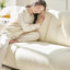 Coussin modulaire beige en polyester-1608944372