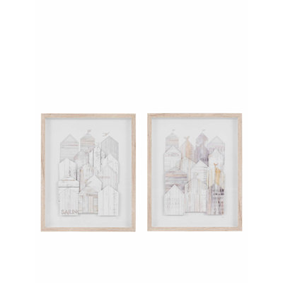 Beach Retreat Framed Art Set of 2