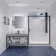 Halberd 72" H Framed Shower Door