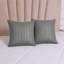 Microfiber Stripe Cushion Cases Sofa coach throw-183895674