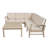 PERLA 2-PCS SOFA SET, SAND