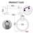 2-Piece Bath Hardware Set With Towel Ring Toilet Paper Holder Toilet Paper Roll Holder-101992909