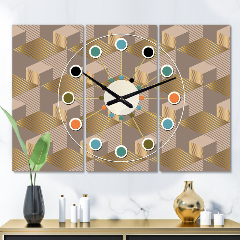 Mid-Century Wall Clock