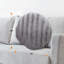 Housse et insert de coussin de sol en fausse fourrure-87772009