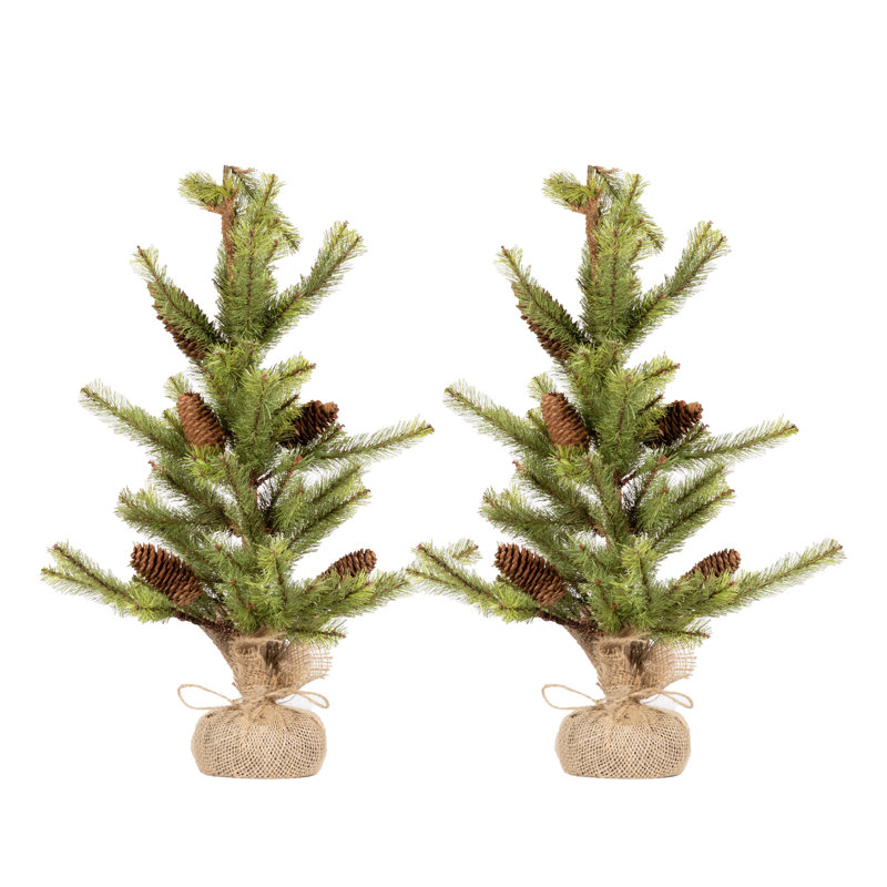2' Artificial Pine Christmas Tree