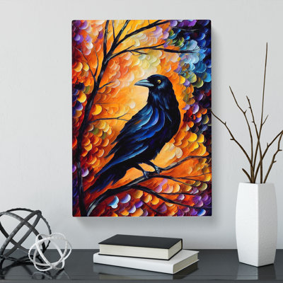 Troyanek Raven Bird Vol.2 - Wrapped Canvas