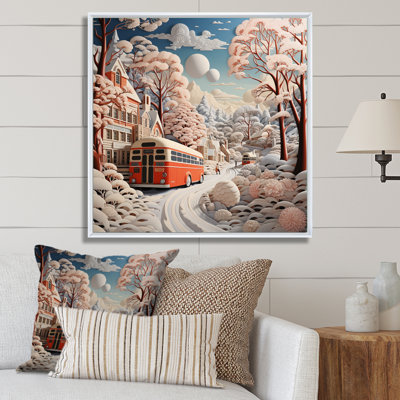 " Winter Silent Wonderment Papercut "