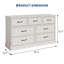 Armoire de rangement à 7 tiroirs pour la maison et la cuisine - Organisateur peu encombrant au design durable et facile à assembler-49777535