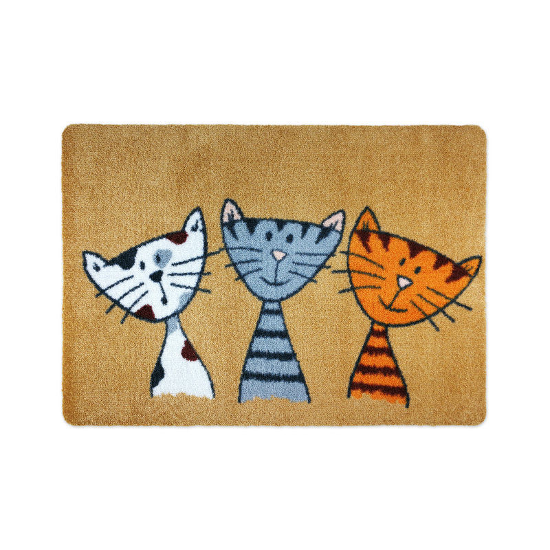 Bulwell Non-Slip Indoor Doormat, Rectangular 60 x 90cm