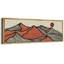 Soleil et lune stylisés, montagnes, paysage, soleil rouge-98042424-111375432