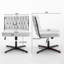 Fauteuil de bureau sans accoudoirs sans roulettes